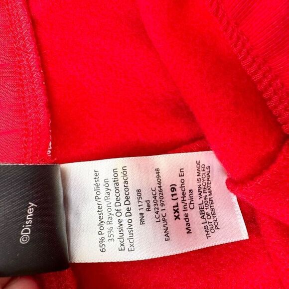 Disney Pants Womens XXL Red The Nightmare Before Christmas Jogger Straight-Leg - Picture 8 of 10